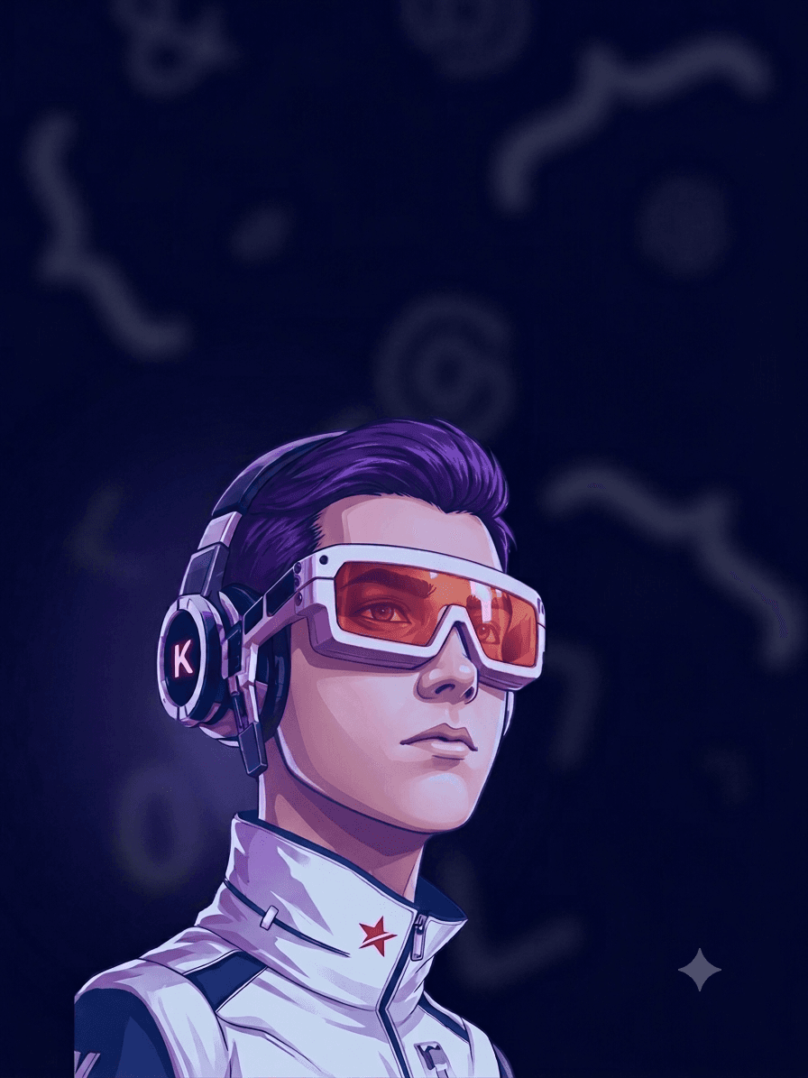 Illustrated portrait of Afnan Mohammed