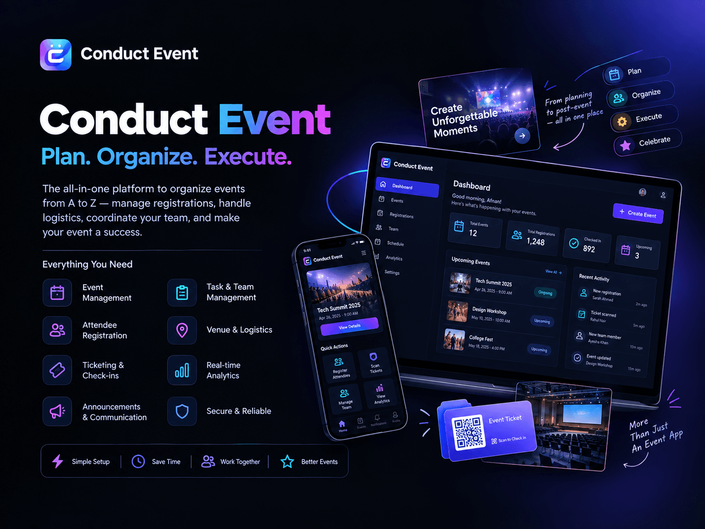 Conduct Event preview