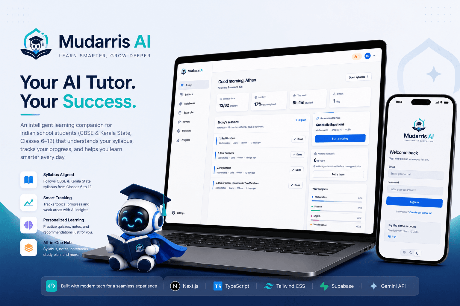 Mudarris AI preview